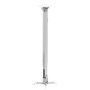 Suport de tavan telescopic Sopar Tapa White 23060, inaltime reglabila intre 70-120 cm, suporta pana la 12 kg, grad de inclinare 